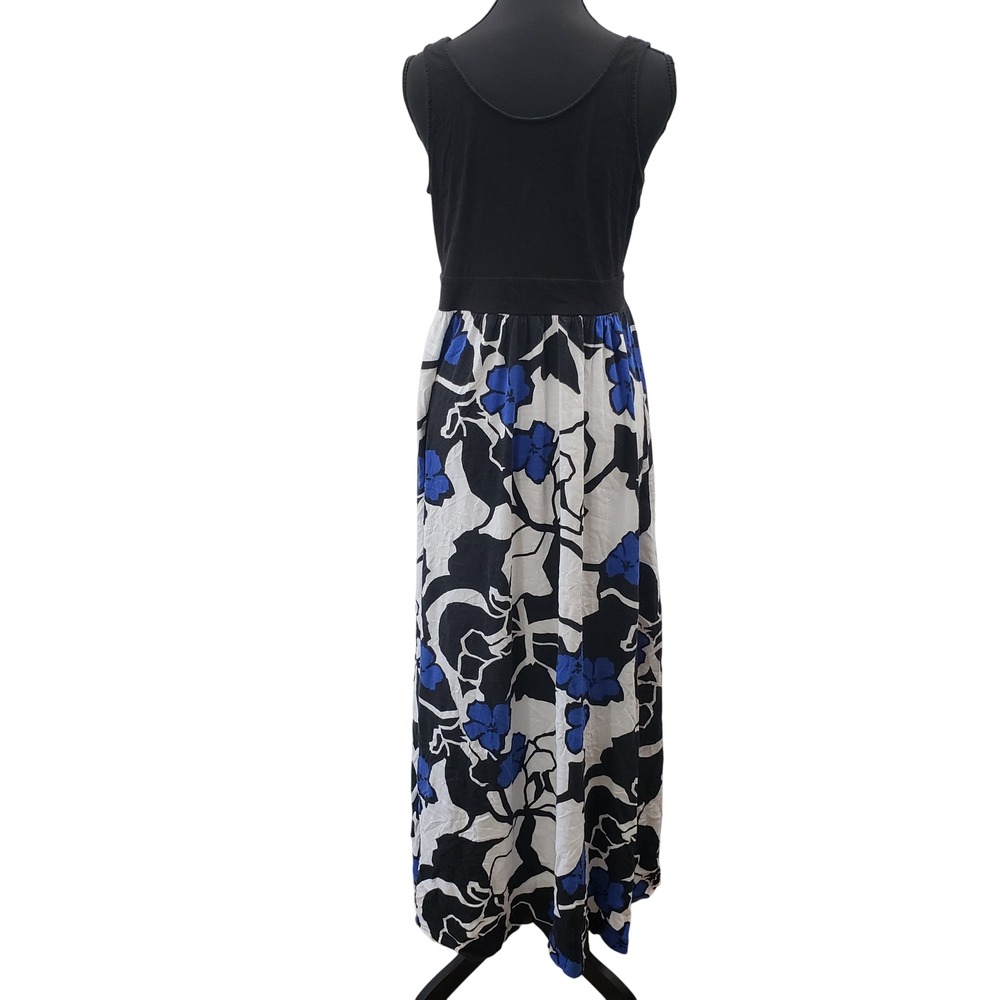 Michael Kors Maxi Dress Womens Medium Floral Empire Waist Sleeveless Summer Boho - Picture 2 of 9